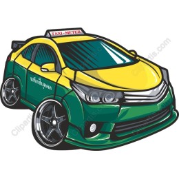 Stylish Taxi in and