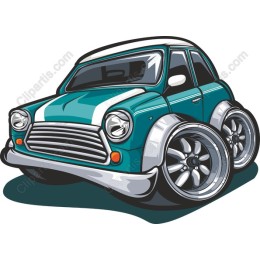 Turbocharged Retro Mini Car