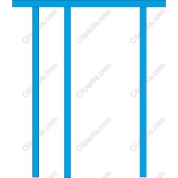 Minimalist Blue Structure