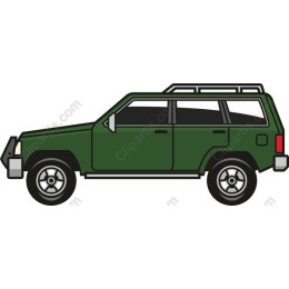 Classic Green SUV