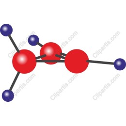 Colorful Molecular Structure