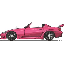 Pink Convertible