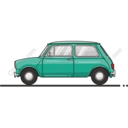 Green Classic Car