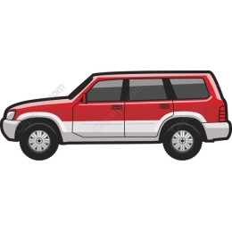 Red SUV