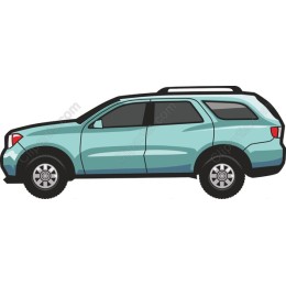 Teal Modern SUV