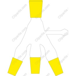 Yellow Cup Hand