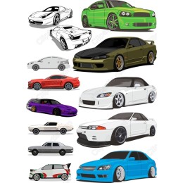 Iconic Car Set: Bundle
