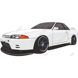 Stunning White Sports Car