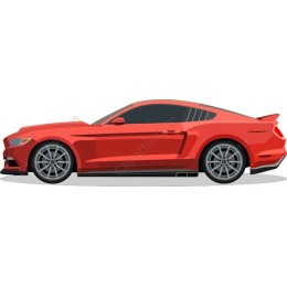 Sleek Red Sports Car