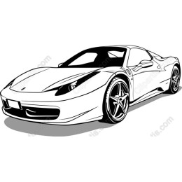 Sleek Sports Car