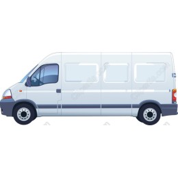 Modern Commercial Van
