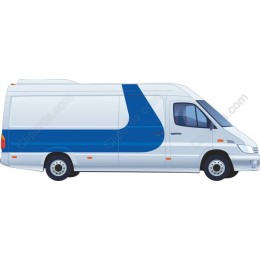 Modern Delivery Van
