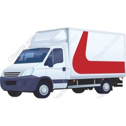 Modern Delivery Truck