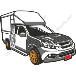 Modern Pickup Truck