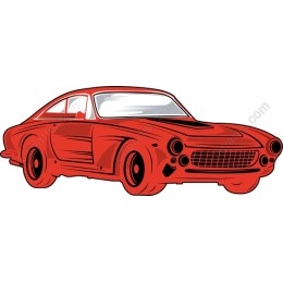 Red Classic Car