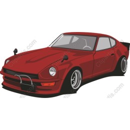 Classic Red Sports Car