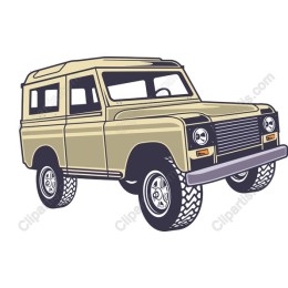 Classic Vintage Off-Road Vehicle