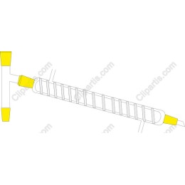 Modern Linear with Yellow Highlights