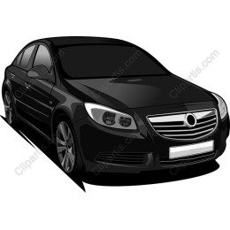 Sleek Black Car