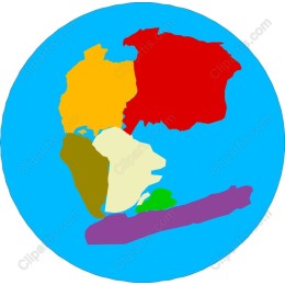 Colorful World Map