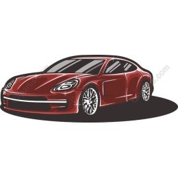 Stunning Red Sports Car