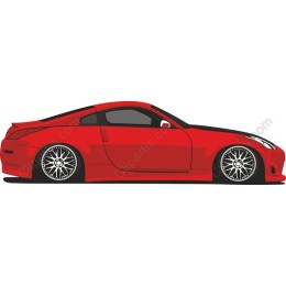 Premium Red Sports Car