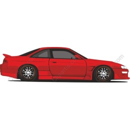 Premium Red Sports Car