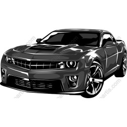 Sleek Modern Muscle Car