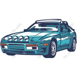 Classic Turbocharged Car