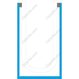 Sleek Blue Accent Minimalist