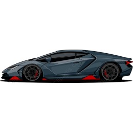 Sleek Modern Sports Car