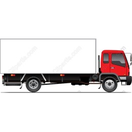 Modern Box Truck