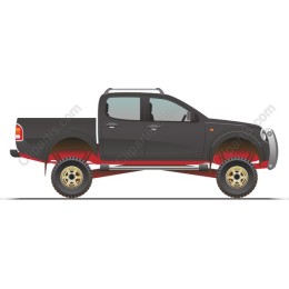 Sleek Black Pickup Truck