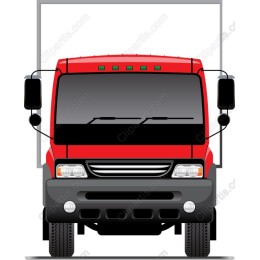 Red Delivery Truck