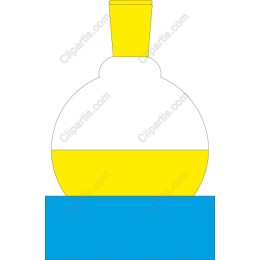 Vibrant Laboratory Flask