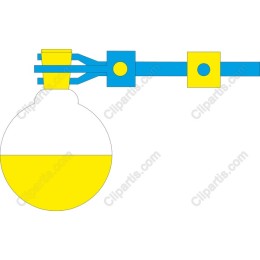 Vibrant Laboratory Flask
