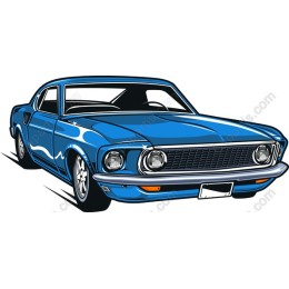 Classic Blue Coupe