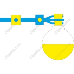 Vibrant Laboratory Flask