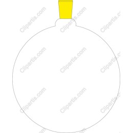 Blank Christmas Ornament - Colorful