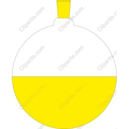 Yellow and White Flask