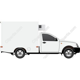 Refrigerated Delivery Truck