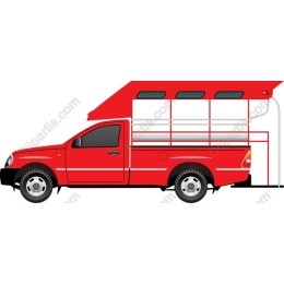 Red Pickup Truck