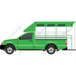 Green Pickup Truck