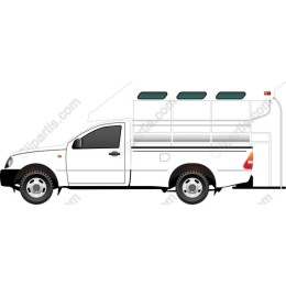 Versatile White Pickup Truck