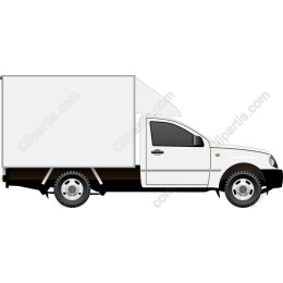 White Delivery Truck