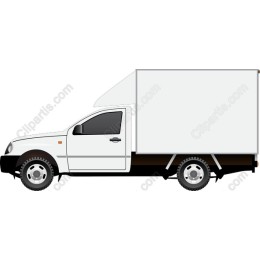 White Delivery Truck