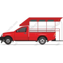 Red Pickup Truck