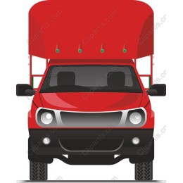 Red Delivery Truck