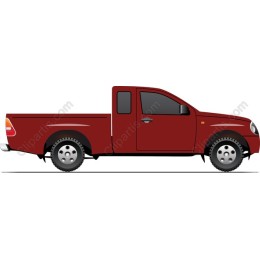 Red Pickup Truck
