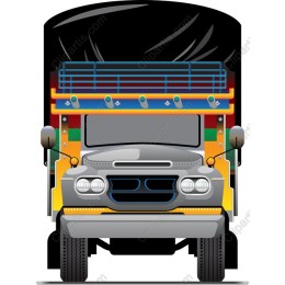 Colorful Pakistani Truck Art